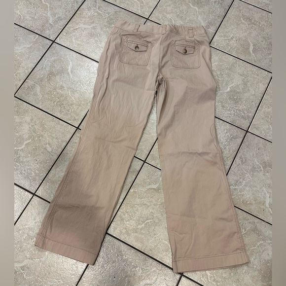 Ann Taylor Stylish Tan Wide-Leg Pants Size 8 - Picture 2 of 6